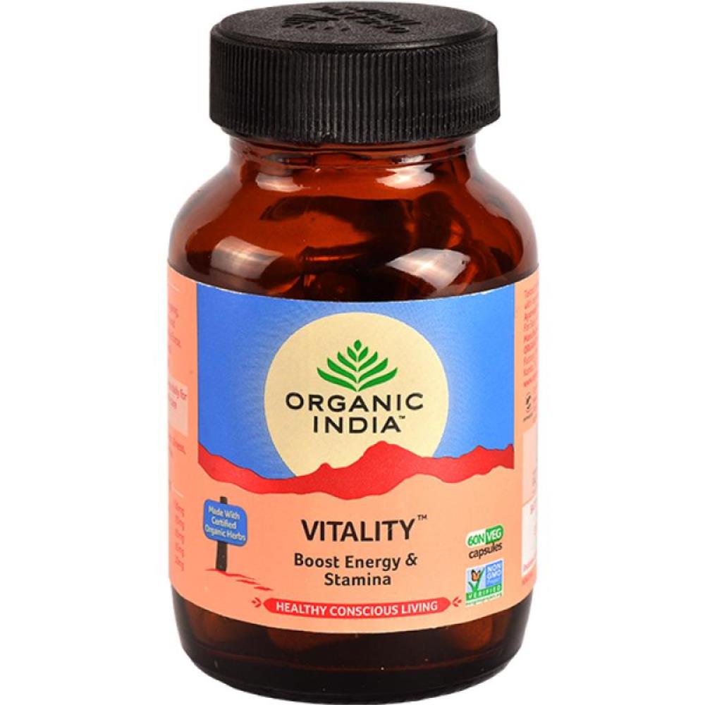 Organic India Vitality Capsules (60caps)