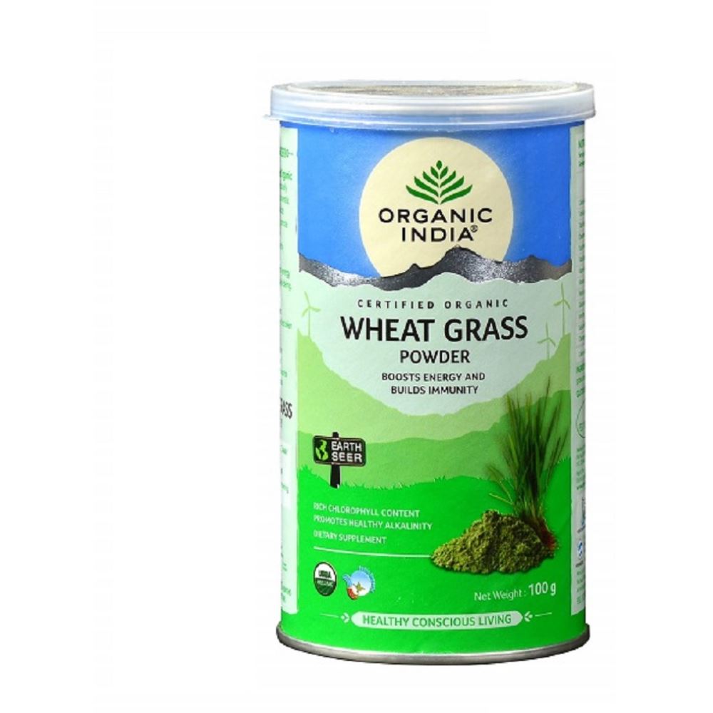 Organic India Wheat Grass Powder (100g)