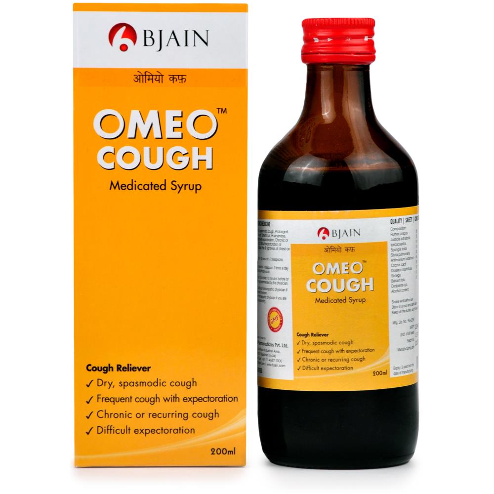 B Jain Omeo Cough Syrup (200ml)