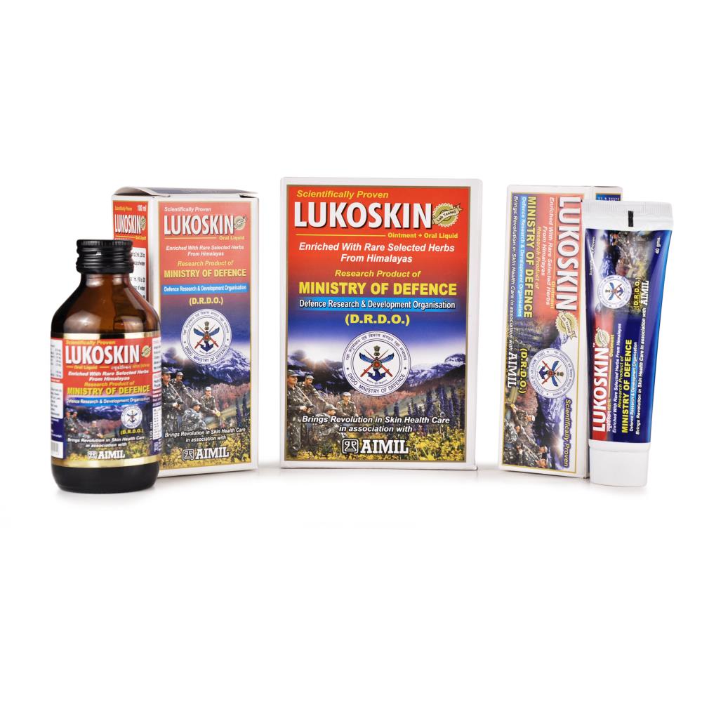 Aimil Lukoskin Combo Pack (Liquid/Ointment) (100ml)