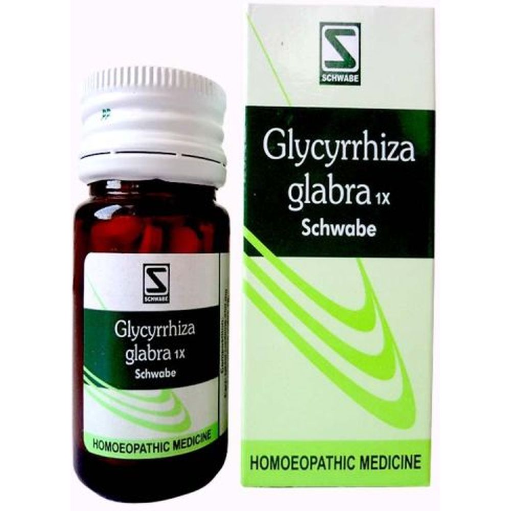 Willmar Schwabe India Glycyrrhiza Glabra 1X Tablets (20g)