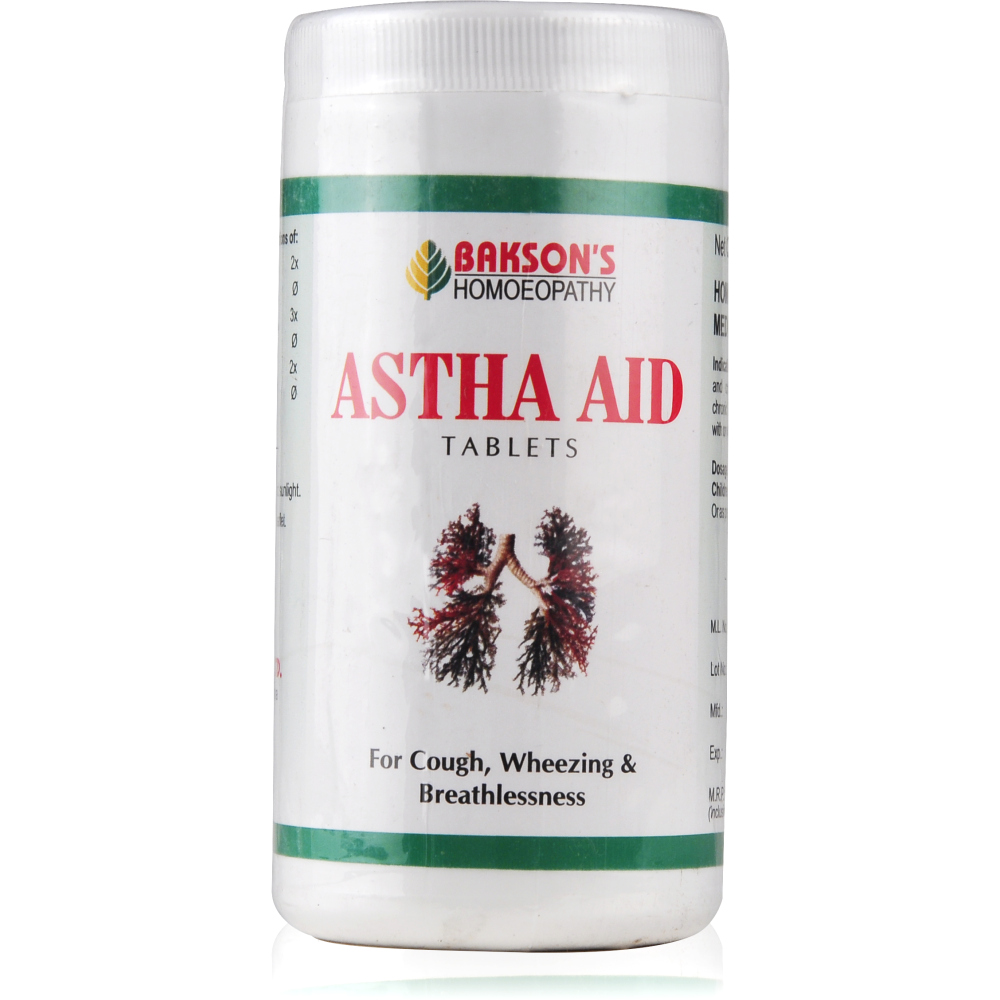 Bakson Astha Aid Tablets (200tab)