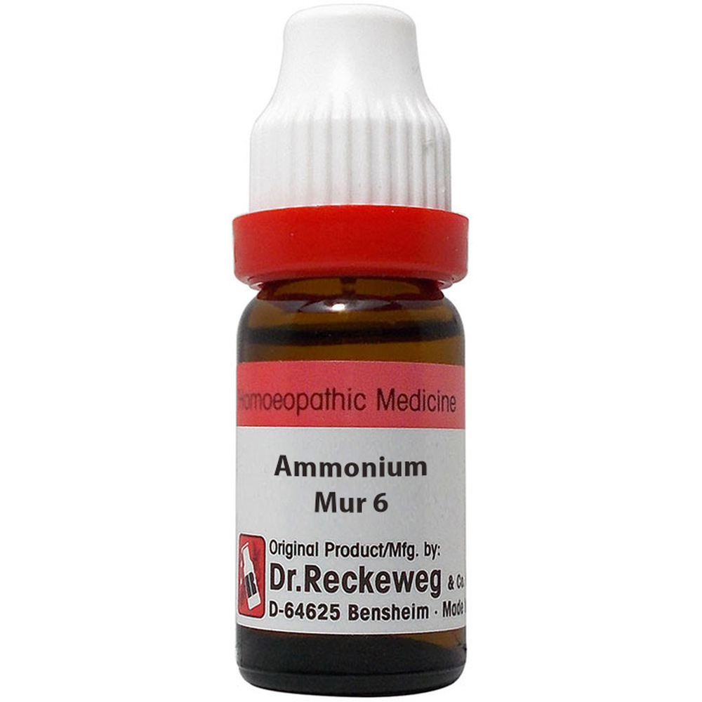 Dr. Reckeweg Ammonium Muriaticum 6 CH (11ml)