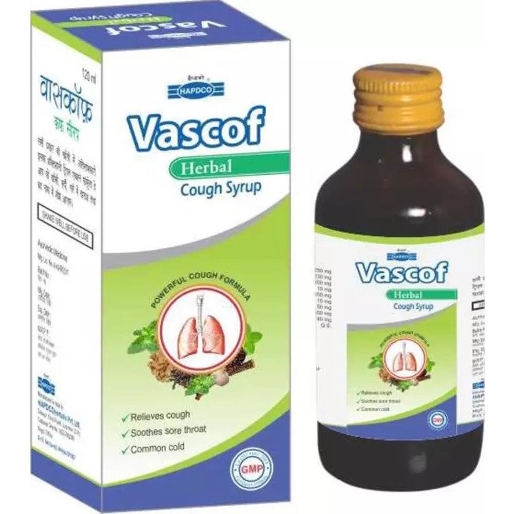 Hapdco Vascof Cough Syrup (60ml)