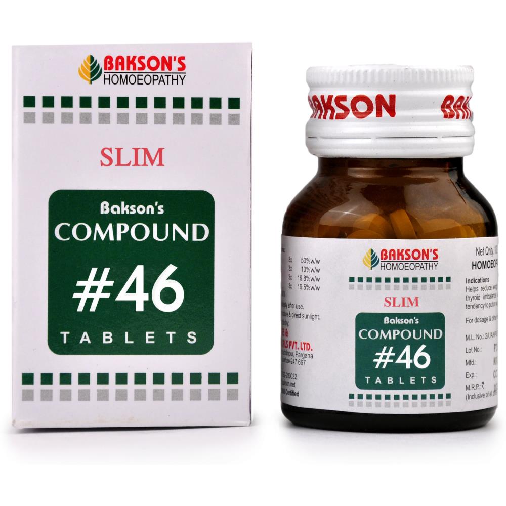 Bakson Compound No 46 (Slim) (100tab)