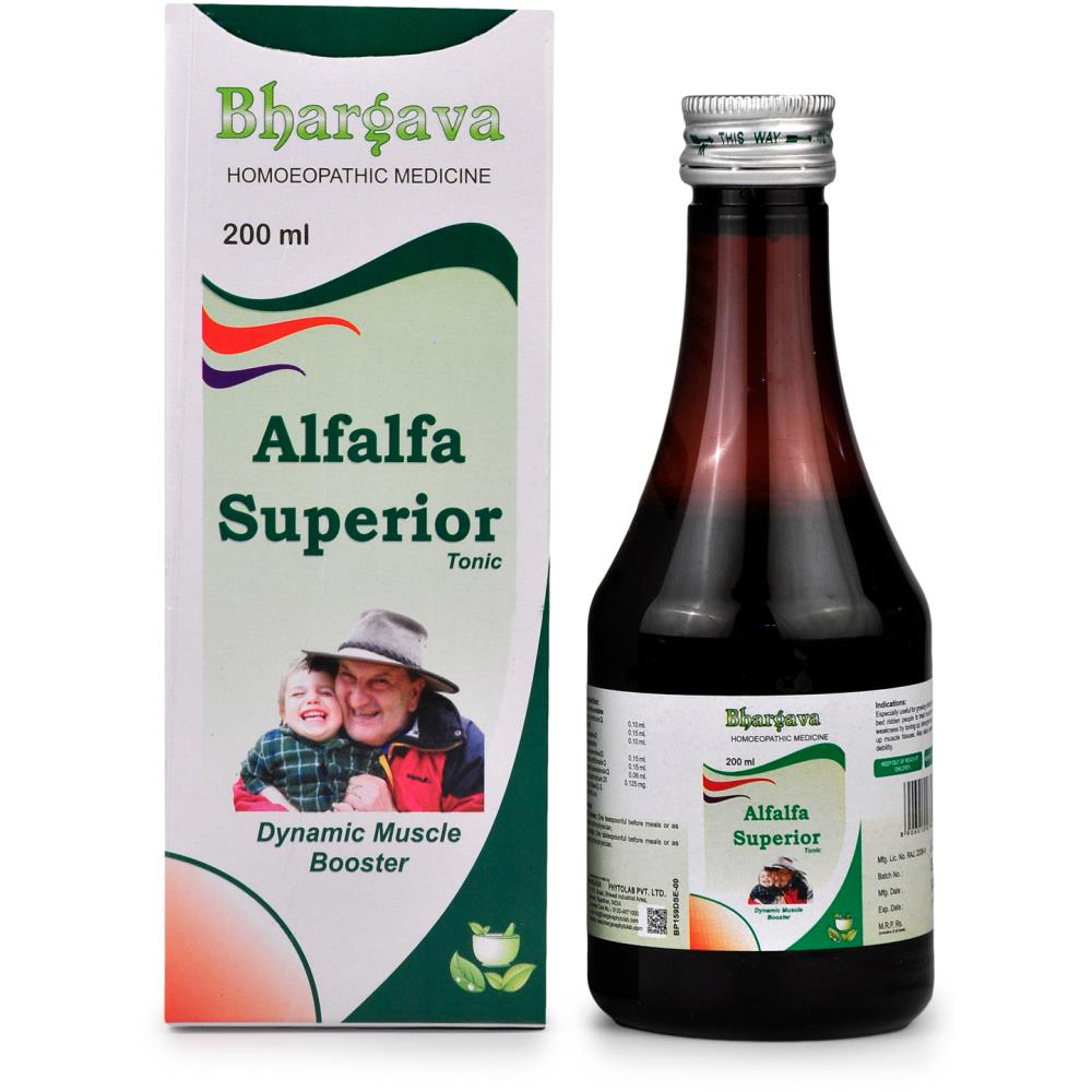 Dr. Bhargava Alfalfa superior tonic (200ml)