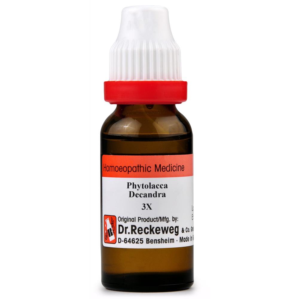 Dr. Reckeweg Phytolacca Decandra 3X (11ml)