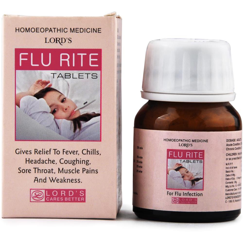 Lords Flu Rite Tablets (25g)