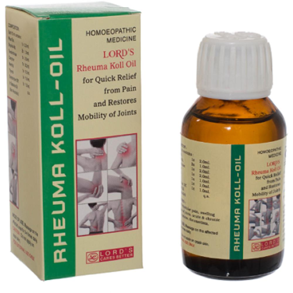 Lords Rheuma Kol Pain Releif Oil (60ml)