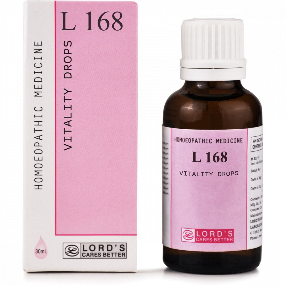 Lords L 168 Vitality Drops (30ml)