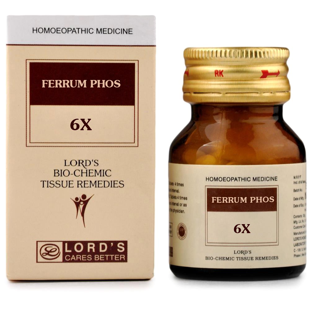Lords Ferrum Phos 6X (25g)