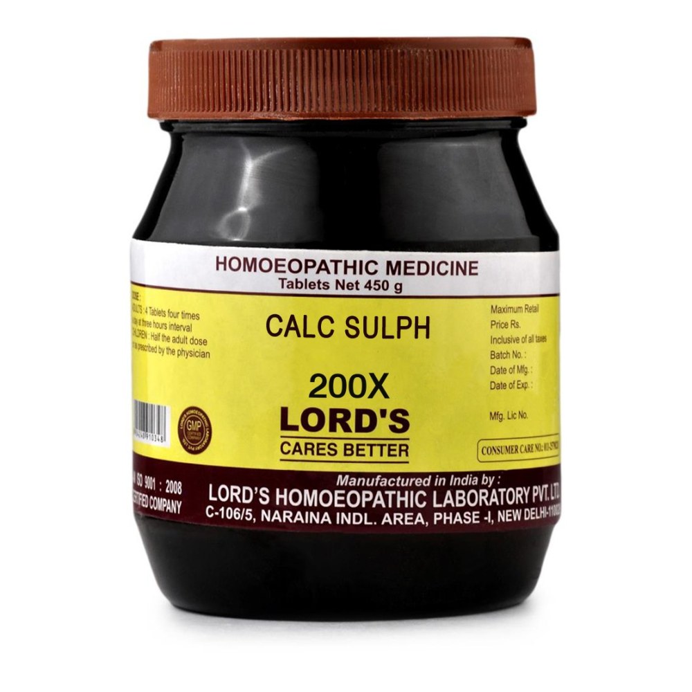 Lords Calc Sulph 200X (450g)