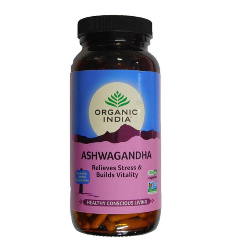 Organic India Ashwagandha Capsules (250caps)