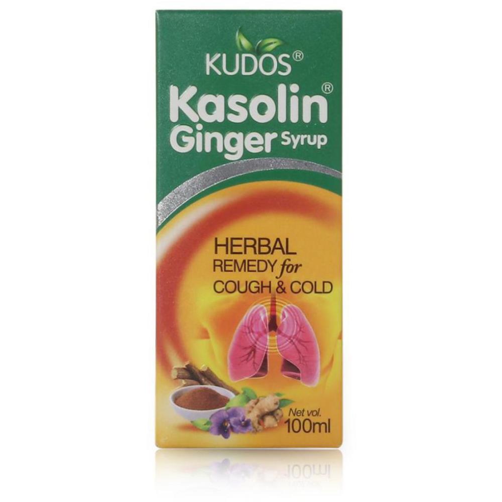 Kudos Kasolin Ginger Syrup (100ml)