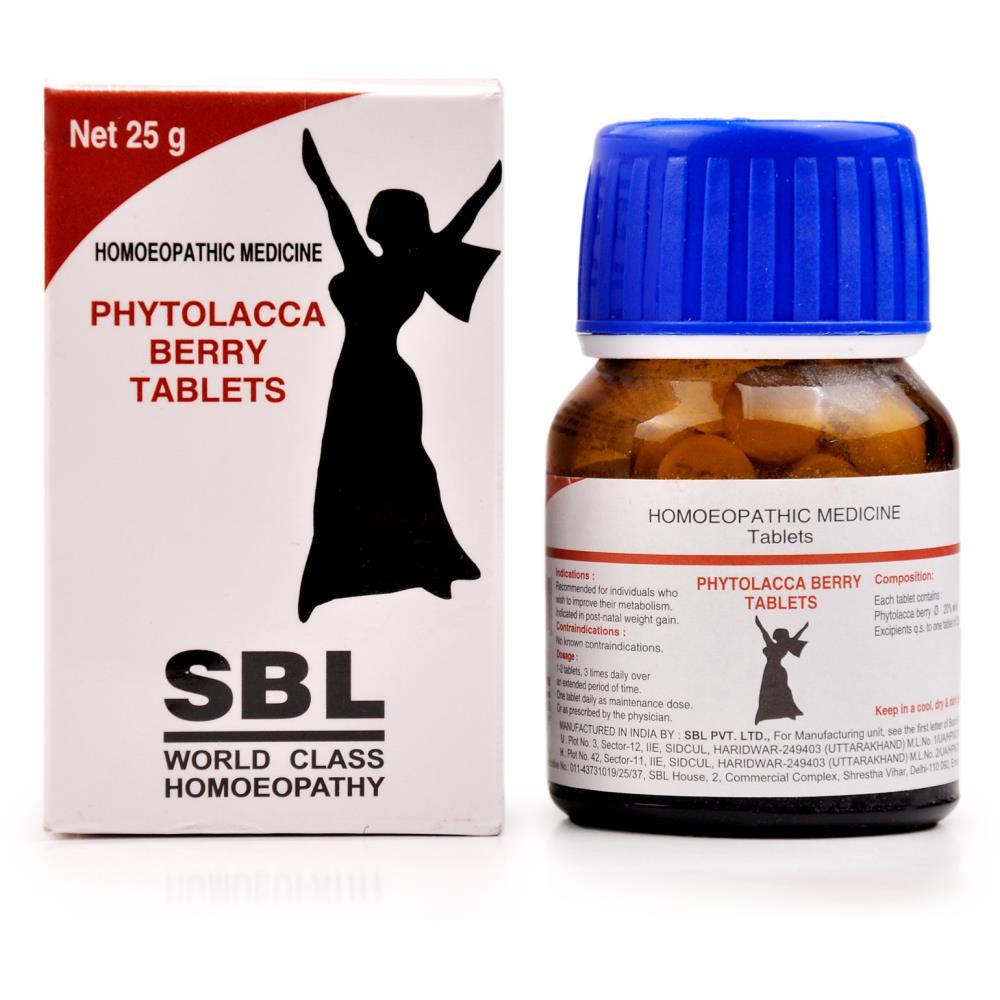 SBL Phytolacca Berry Tabs (25g)