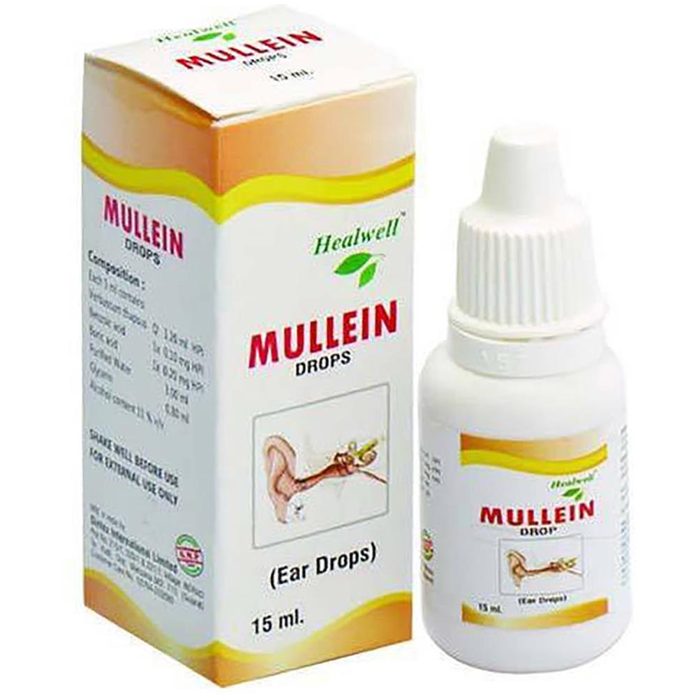Healwell Mullein Drops (Ear Drops ) (15ml)
