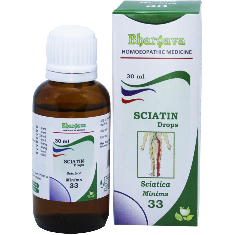 Dr. Bhargava Sciatin Drops (Minims 33) (30ml)