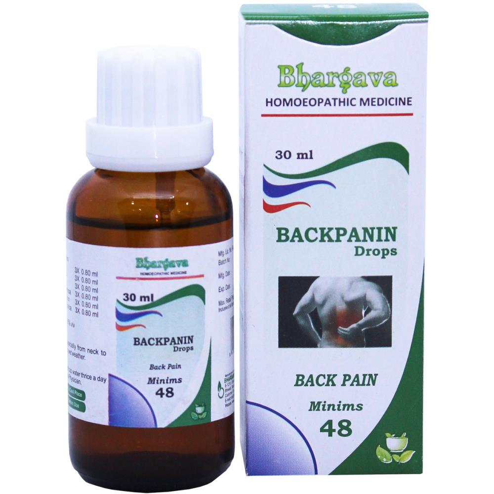 Dr. Bhargava Backpain Drops(Minims 48) (30ml)