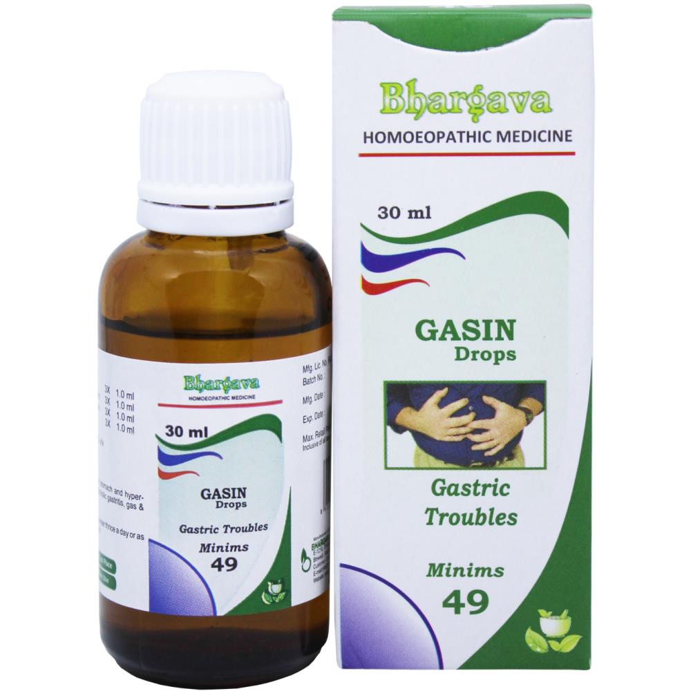 Dr. Bhargava Gasin Drops(Minims 49) (30ml)