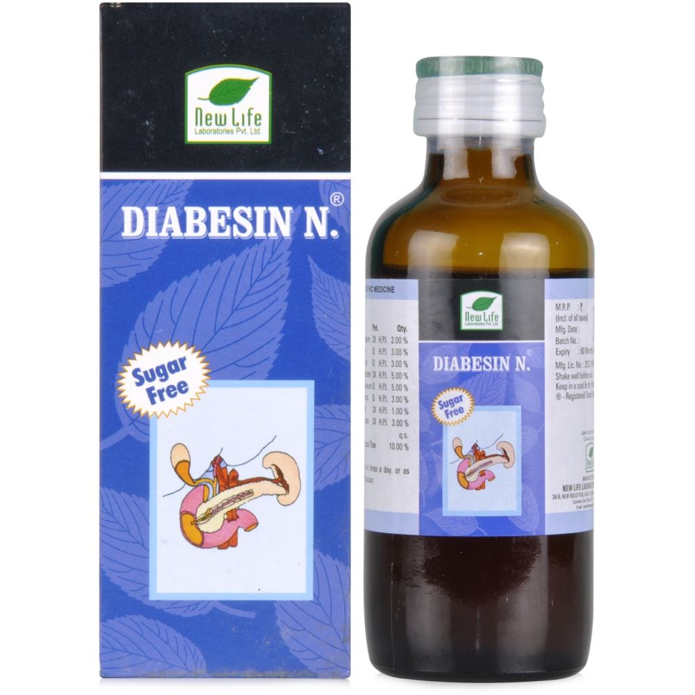 New Life Diabesin N Syrup (Sugar Free) (100ml)