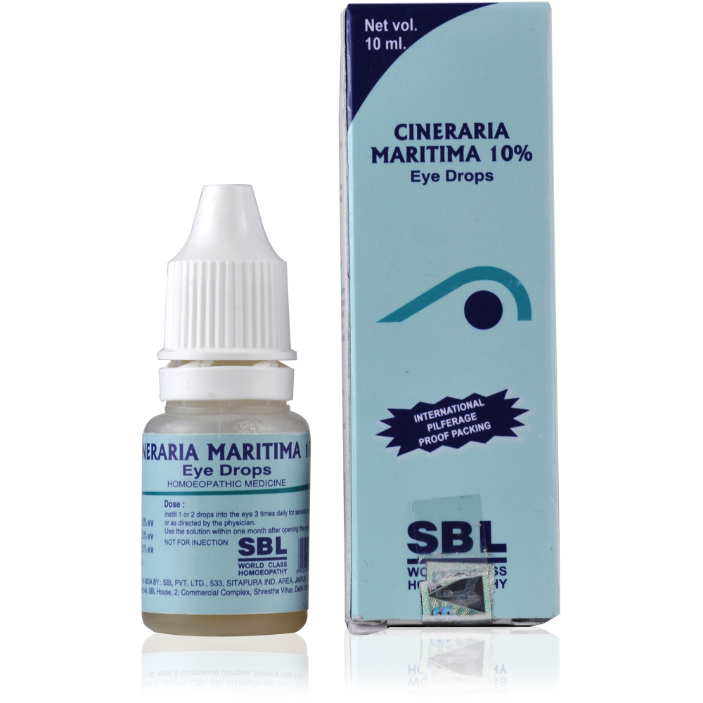 SBL Cineraria Maritima(10%) Eye Drops (10ml)