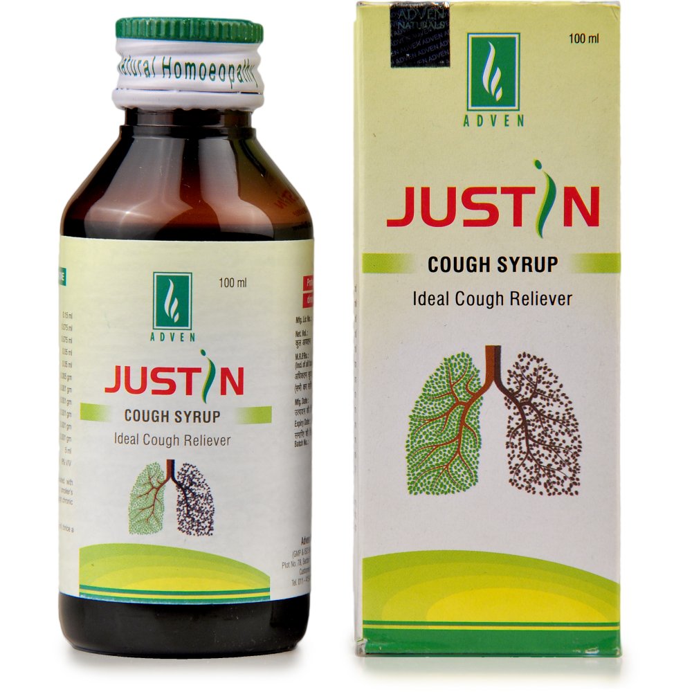 Adven Justin Cough Syrup (100ml)