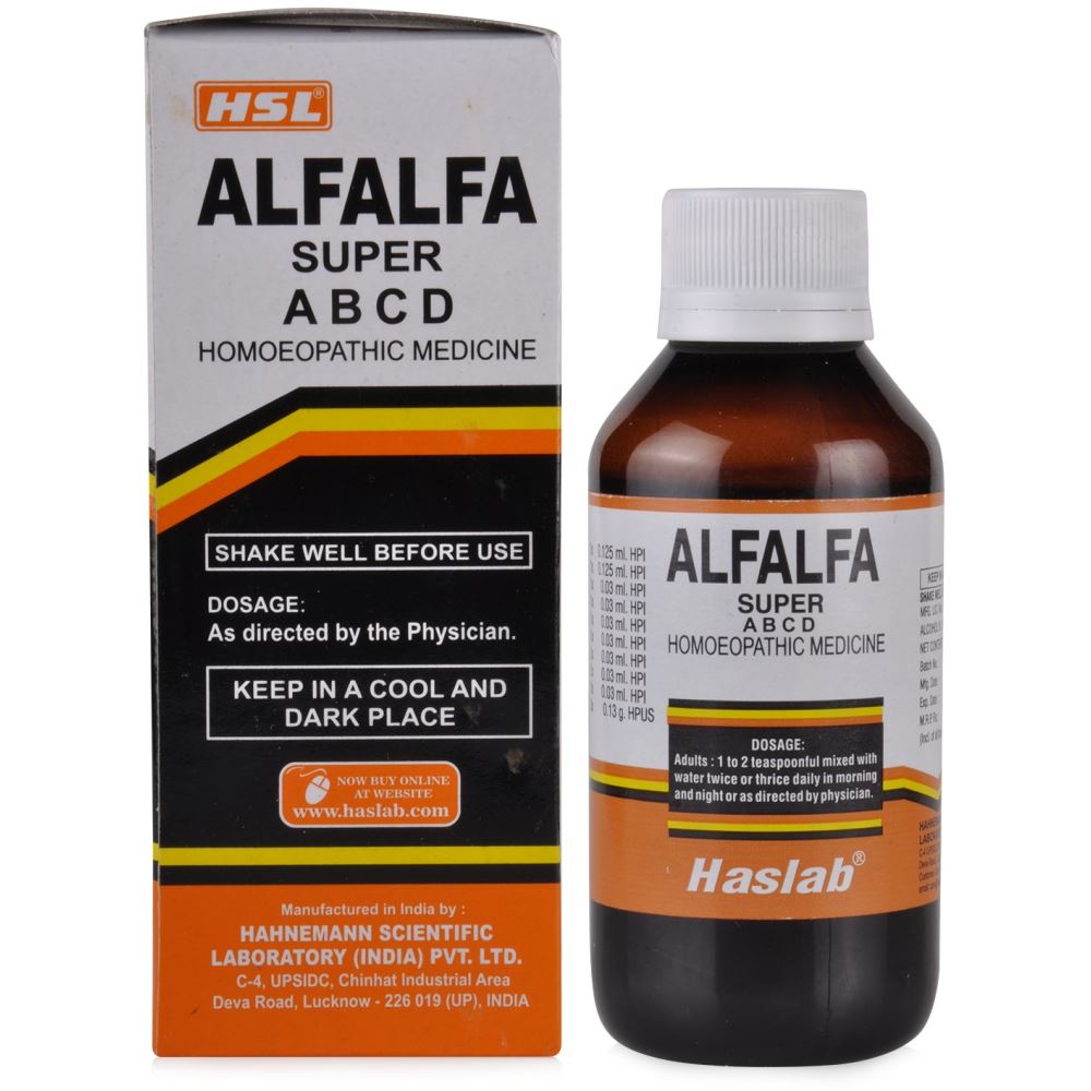 Haslab Alfalfa Super Tonic with Vitamin A B C D (115ml)