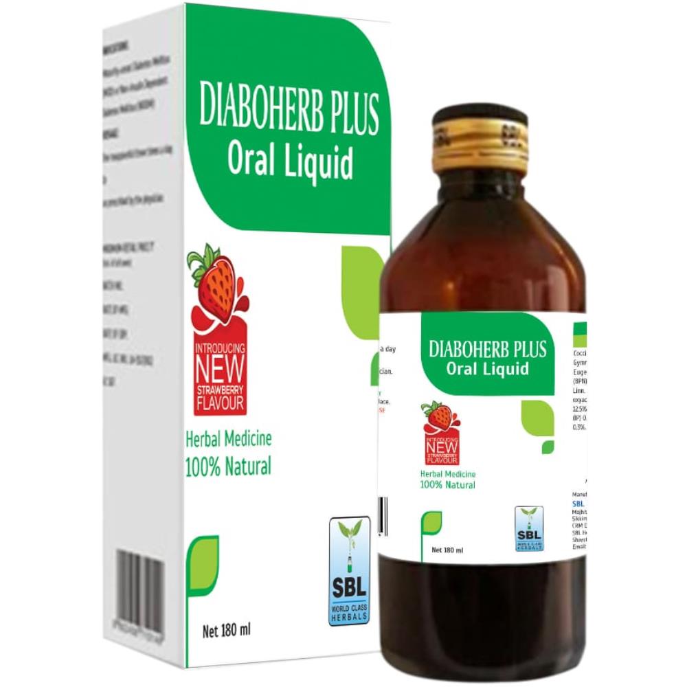 SBL Diaboherb Plus Oral Liquid (180ml)