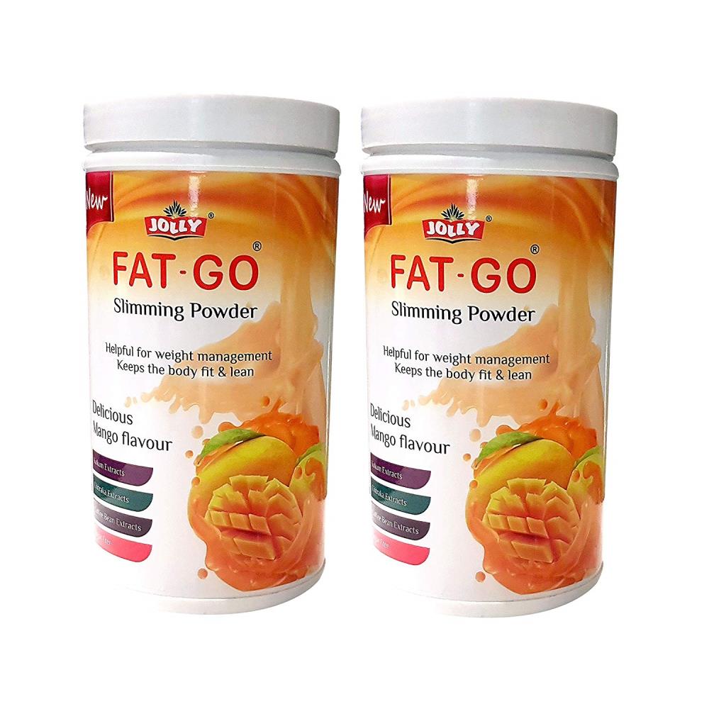 Jolly Fat Go Slimming Powder (Mango Flavour) (300g, Pack of 2)