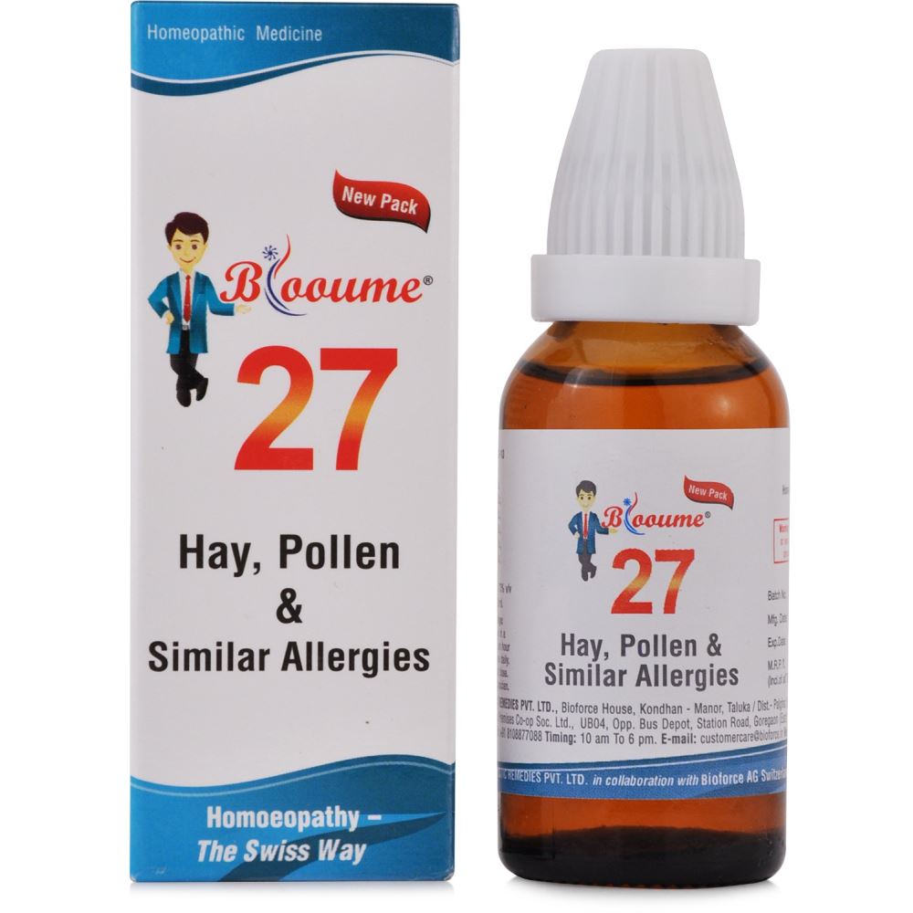 Bioforce Blooume 27 (Hay,Pollen & Similar Allergies) Drops (30ml)