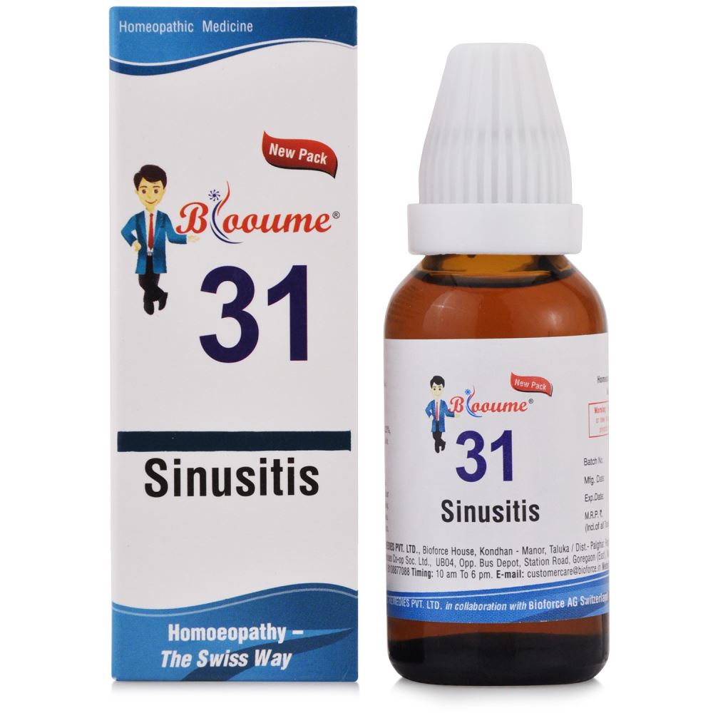 Bioforce Blooume 31 (Sinusitis) Drops (30ml)