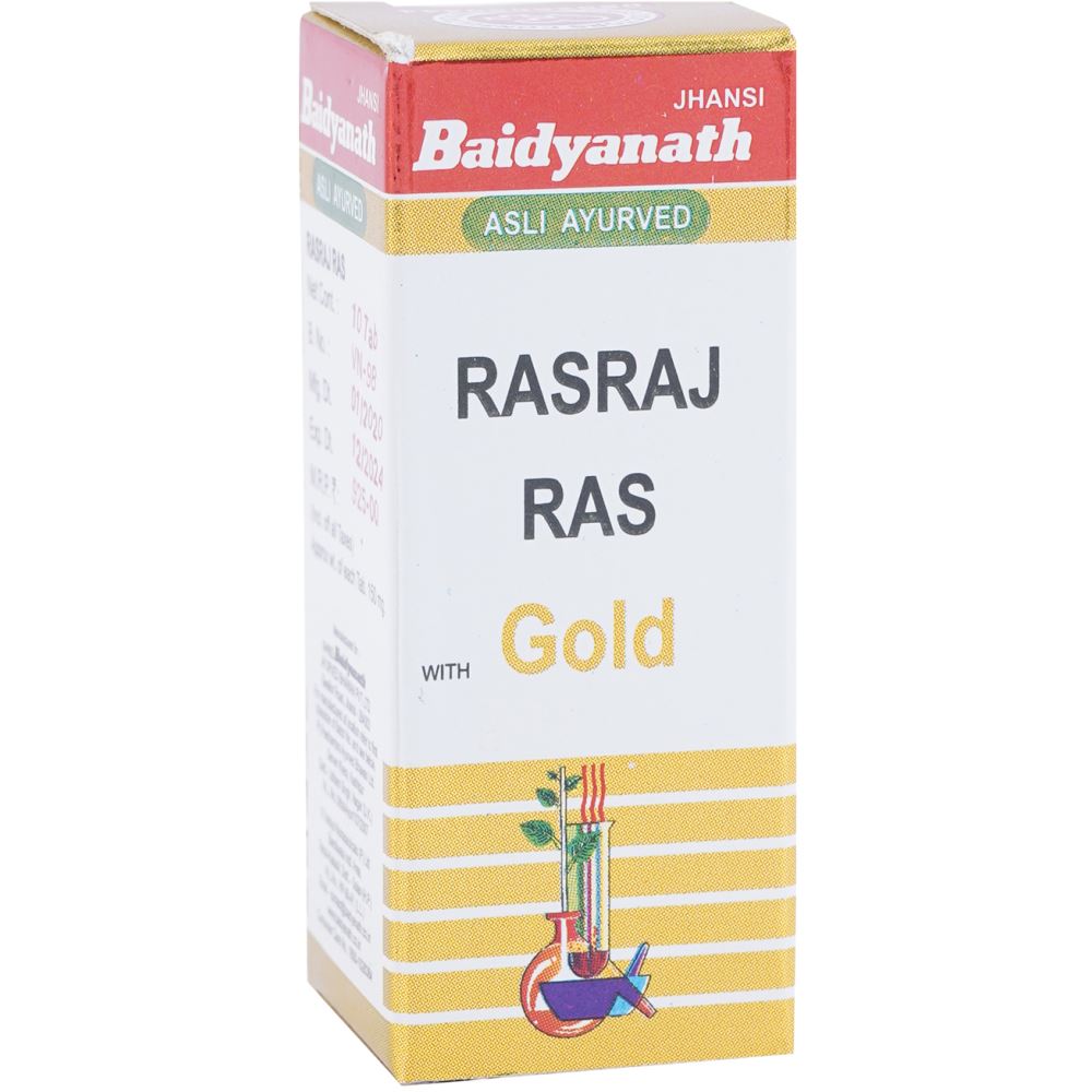 Baidyanath Rasraj Ras (Swarna Yukta) (10tab)