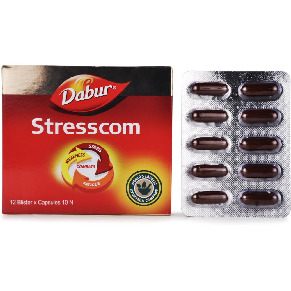 Dabur Stresscom Capsules (120caps)
