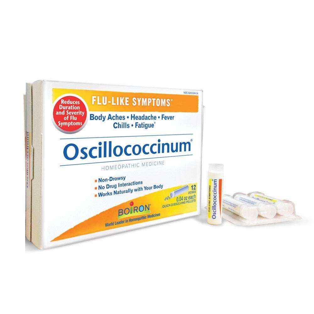 Boiron Oscillococcinum (Anas Barbariae) Single Dose 200 CH (1Dose, Pack of 3)