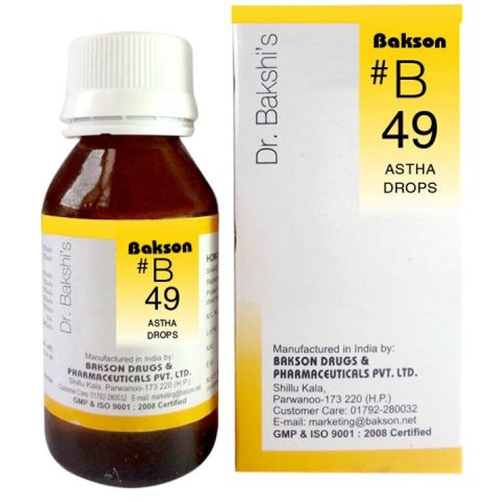 Bakson B49 Astha Drops (30ml)