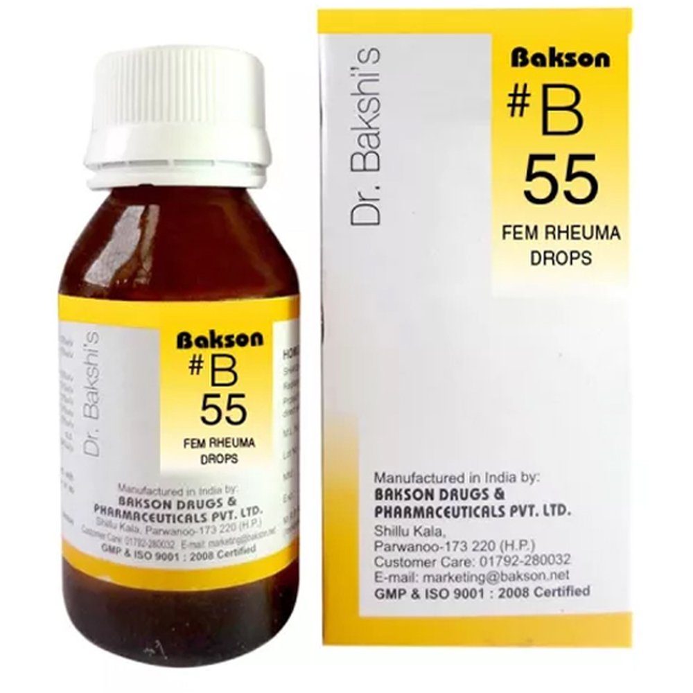 Bakson B55 Fem Rheuma Drops (30ml)