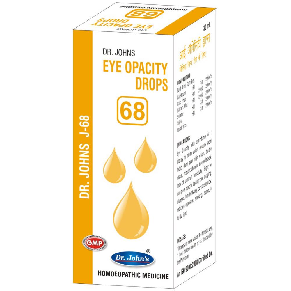 Dr John J 68 Eye opacity Drops (30ml)