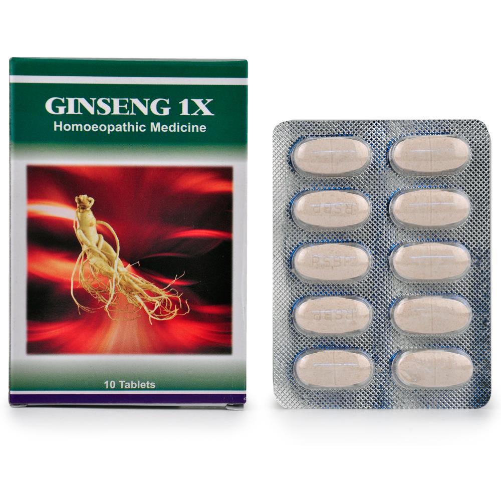 Dr. Bhargava Ginseng 1X Tablets (10tab)