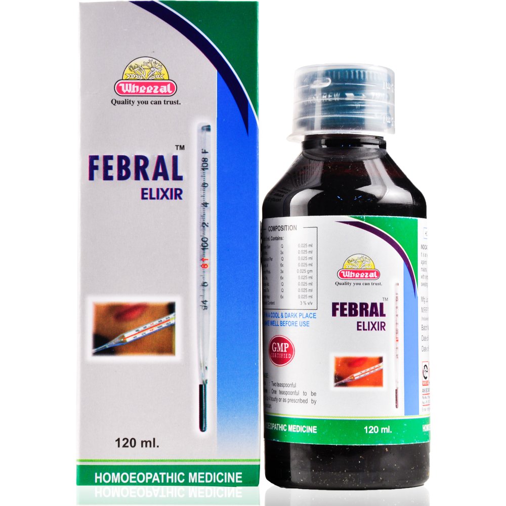 Wheezal Febral Elixir Syrup (120ml)