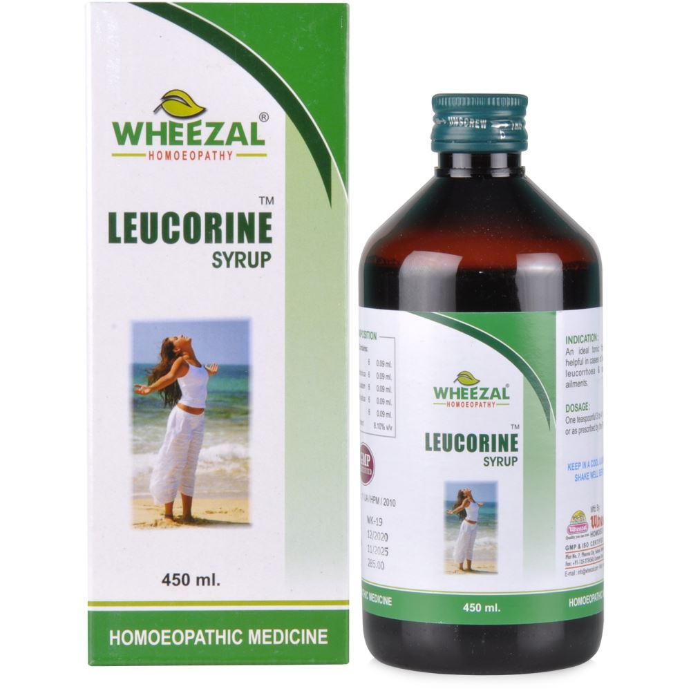Wheezal Leucorine Syrup (450ml)