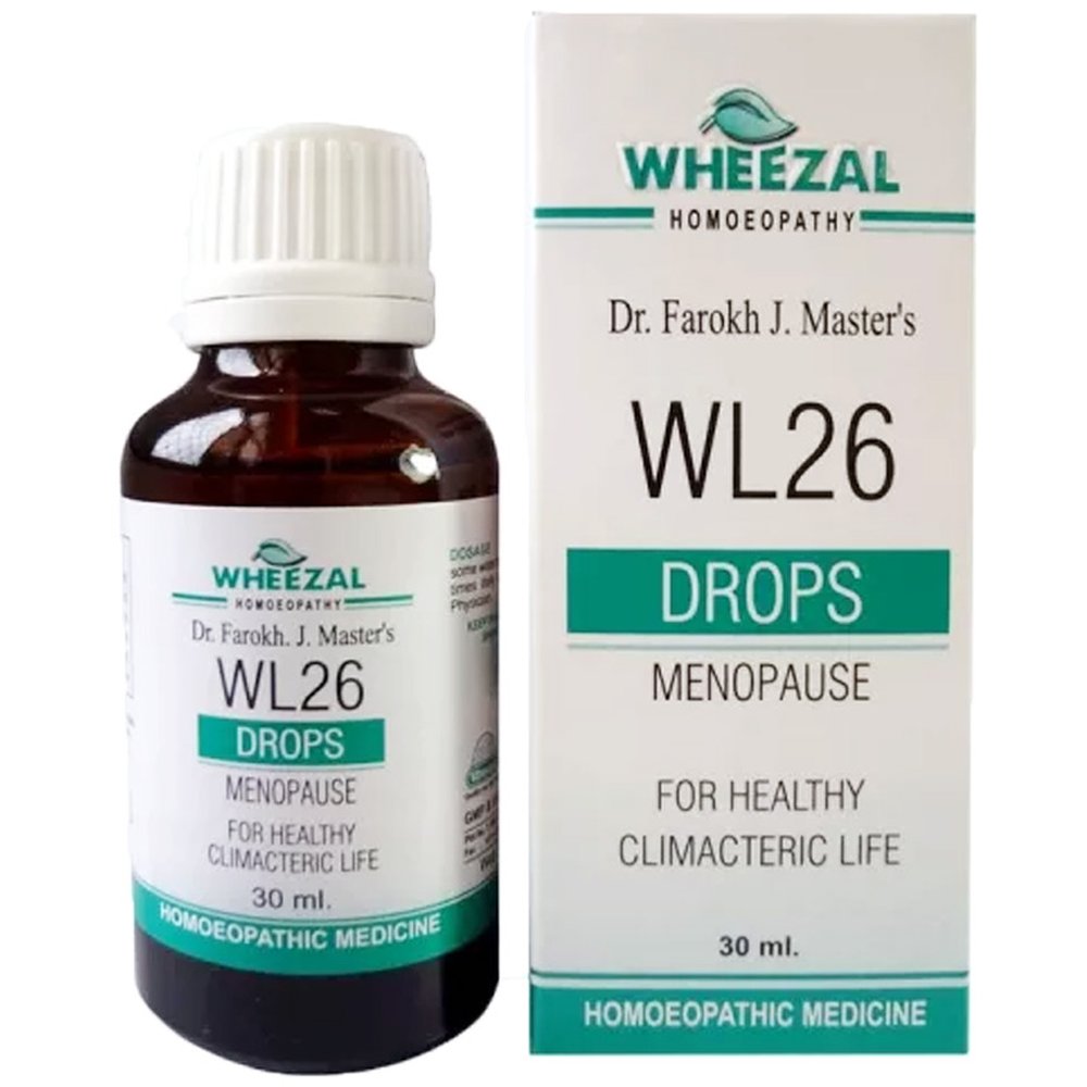 Wheezal WL-26 Menopause Drops (30ml)