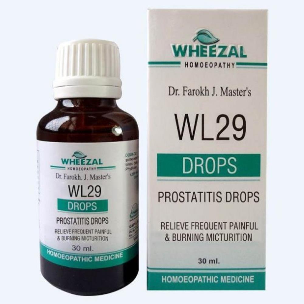Wheezal WL-29 Prostatitis Drops (30ml)