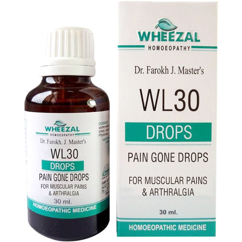 Wheezal WL-30 Pain Gone Drops (30ml)