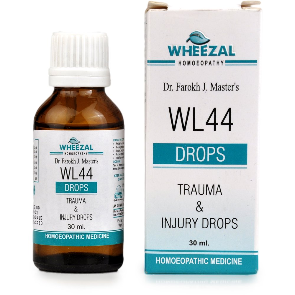 Wheezal WL-44 Trauma And Injury Drops (30ml)