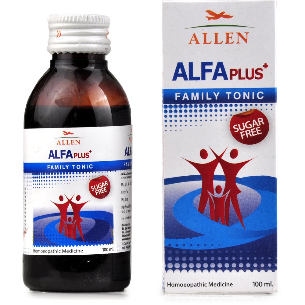 Allen Alfa Plus Family Tonic (Sugar Free) (100ml)