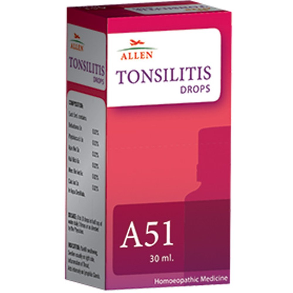 Allen A51 Tonsilitis Drops (30ml)