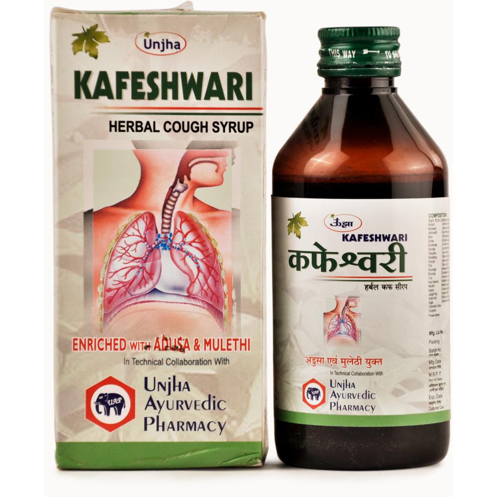 Unjha Kafeshwari Cough Syrup (200ml)