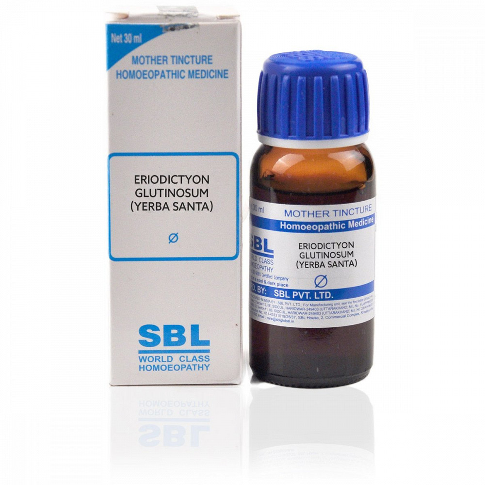 SBL Eriodictyon Glutinosum(Yerba Santa) 1X (Q) (30ml)