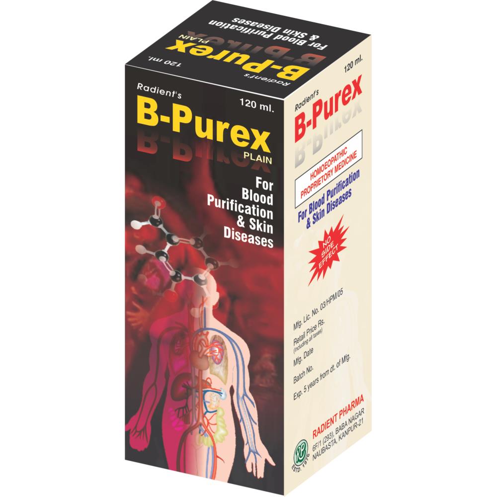 Radient B-Purex Plain Syrup (120ml)