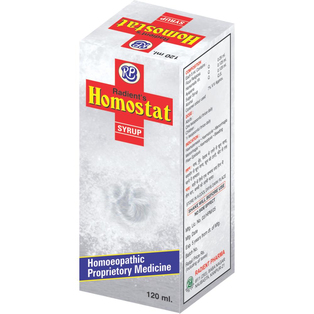 Radient Homostat Syrup (120ml)